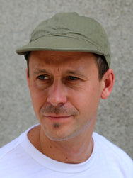 Papa Nui A-3 Cap – Olive Denim