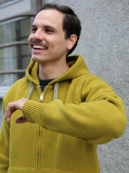 Indigofera Bighorn Wool Hoodie – Green (4766-745-65)