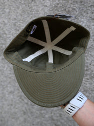 Papa Nui A-3 Cap – Olive Denim