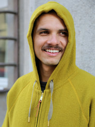 Indigofera Bighorn Wool Hoodie – Green (4766-745-65)