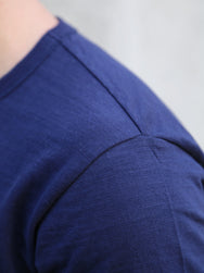 Joe McCoy Athletic T-shirt / Loop-wheel – Navy (MC19010-140)