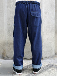 Fleurs de Bagne Submariner Pant – Stoned Wash Denim (FDB-PANT-SUBD-815)