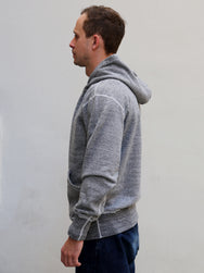 National Athletic Goods 1/4 Zip Parka Sweatshirt - Dark Grey