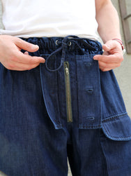 Fleurs de Bagne Submariner Pant – Stoned Wash Denim (FDB-PANT-SUBD-815)