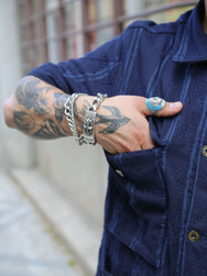 Indigofera Rivera Shirt – Indigo Sashiko (6149-221-01)