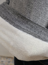 National Athletic Goods 1/4 Zip Parka Sweatshirt - Dark Grey