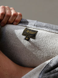 National Athletic Goods 1/4 Zip Parka Sweatshirt - Dark Grey