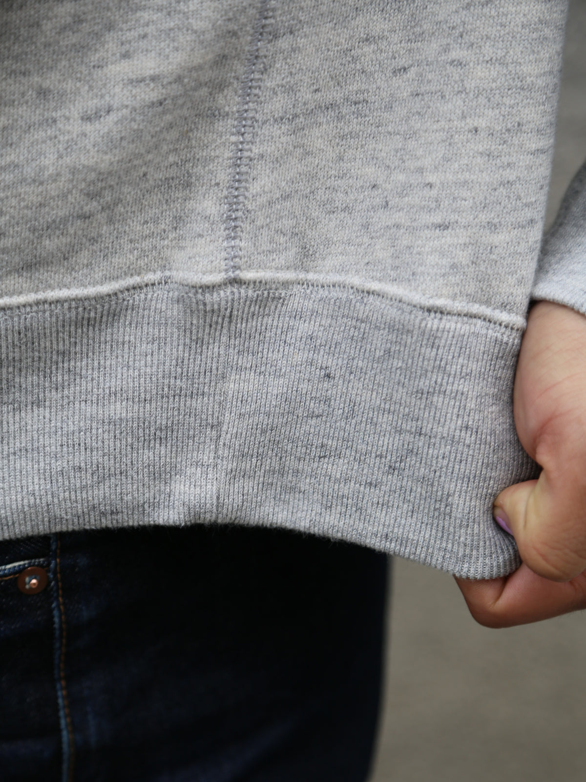 Nudie Palle Sweatshirt – Greymelange (150586)