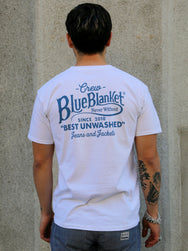 Blue Blanket Tubular T-shirt Logo (TS9 IT78)