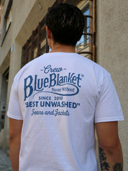 Blue Blanket Tubular T-shirt Logo (TS9 IT78)