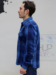 Indigofera Norris Shirt - Triple Indigo (6678-887-04)