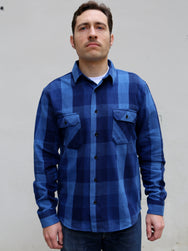 Indigofera Norris Shirt - Triple Indigo (6678-887-04)