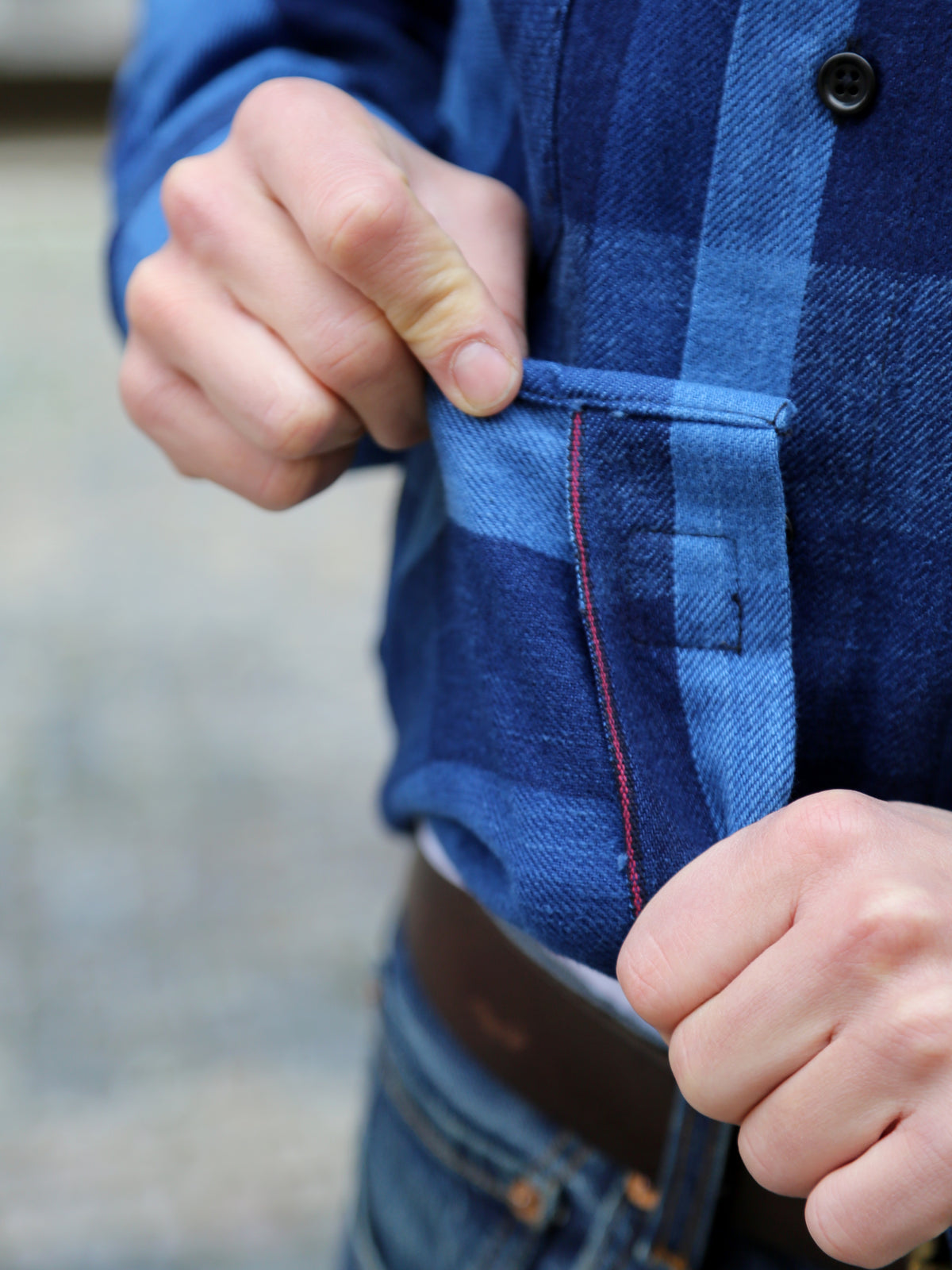 Indigofera Norris Shirt - Triple Indigo (6678-887-04)