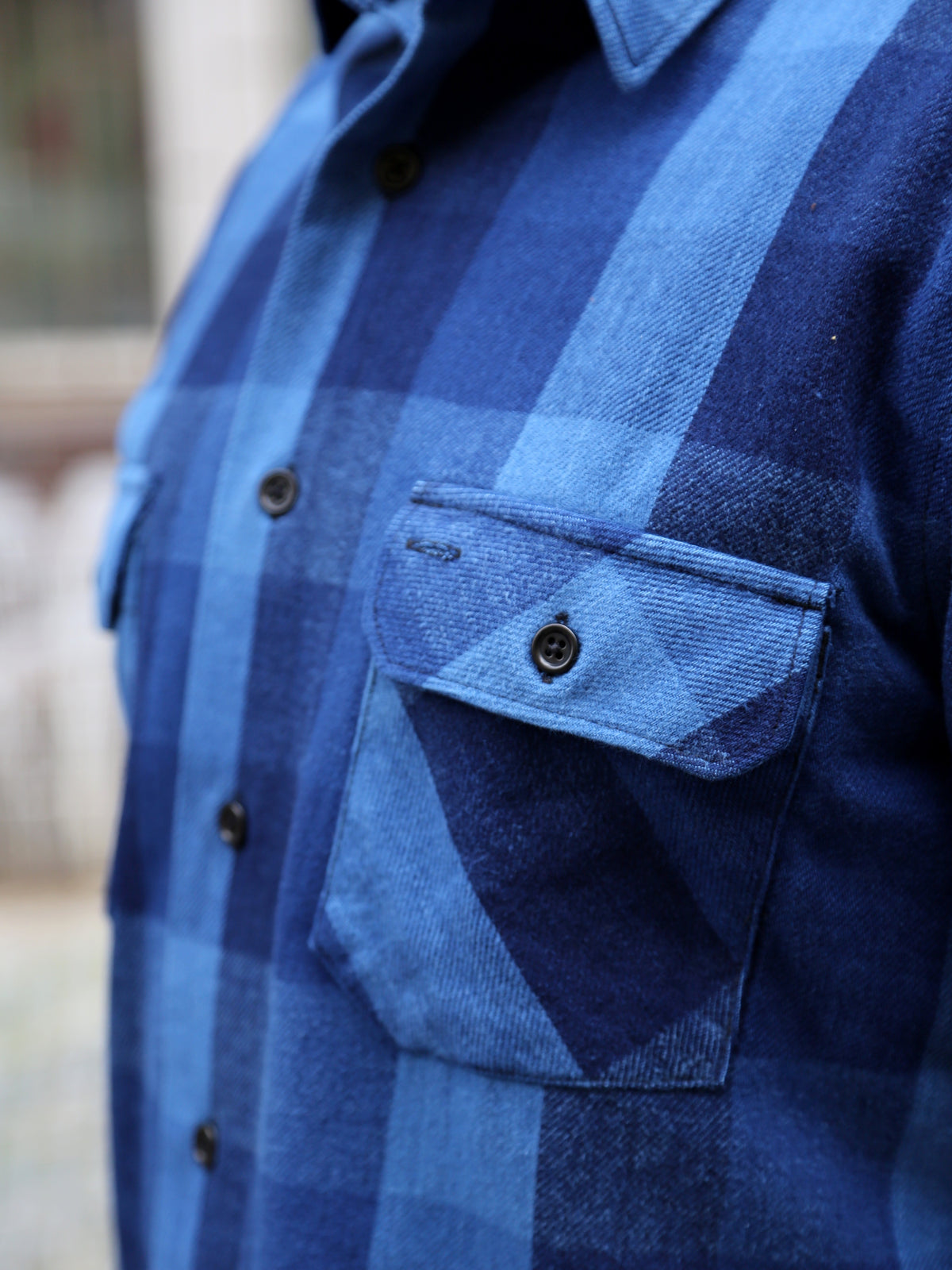 Indigofera Norris Shirt - Triple Indigo (6678-887-04)