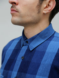 Indigofera Norris Shirt - Triple Indigo (6678-887-04)