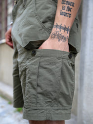 Iron Heart IH-736-ODG Ripstop Cargo Shorts – Olive Drab Green