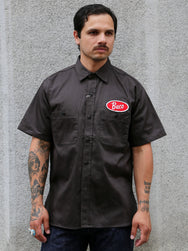 The Real McCoy's Buco Culver City S/S Workshirt – Steel (BS25001-023)