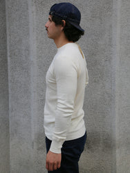 Gladhand Waffle LS Shirt - White (GH-10)