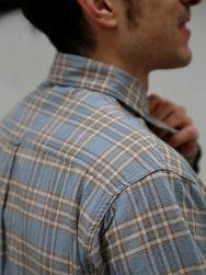 Nudie Jeans Filip Praire Shirt - Light Blue (140819)