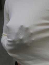 Gladhand Waffle LS Shirt - White (GH-10)