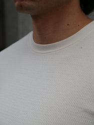 Gladhand Waffle LS Shirt - White (GH-10)