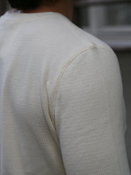 Gladhand Waffle LS Shirt - White (GH-10)