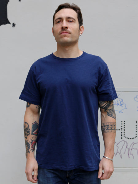 Nudie Jeans Roffe T-Shirt - French Blue (131855)