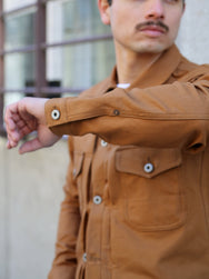 Blue Blanket Duck Canvas Jacket Type 2 Model (J06 IT23)