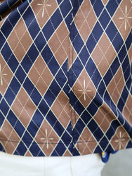 Samurai Jeans "Narahira" Snake Pattern Shirt – Brown (SSA25-01)