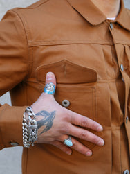 Blue Blanket Duck Canvas Jacket Type 2 Model (J06 IT23)