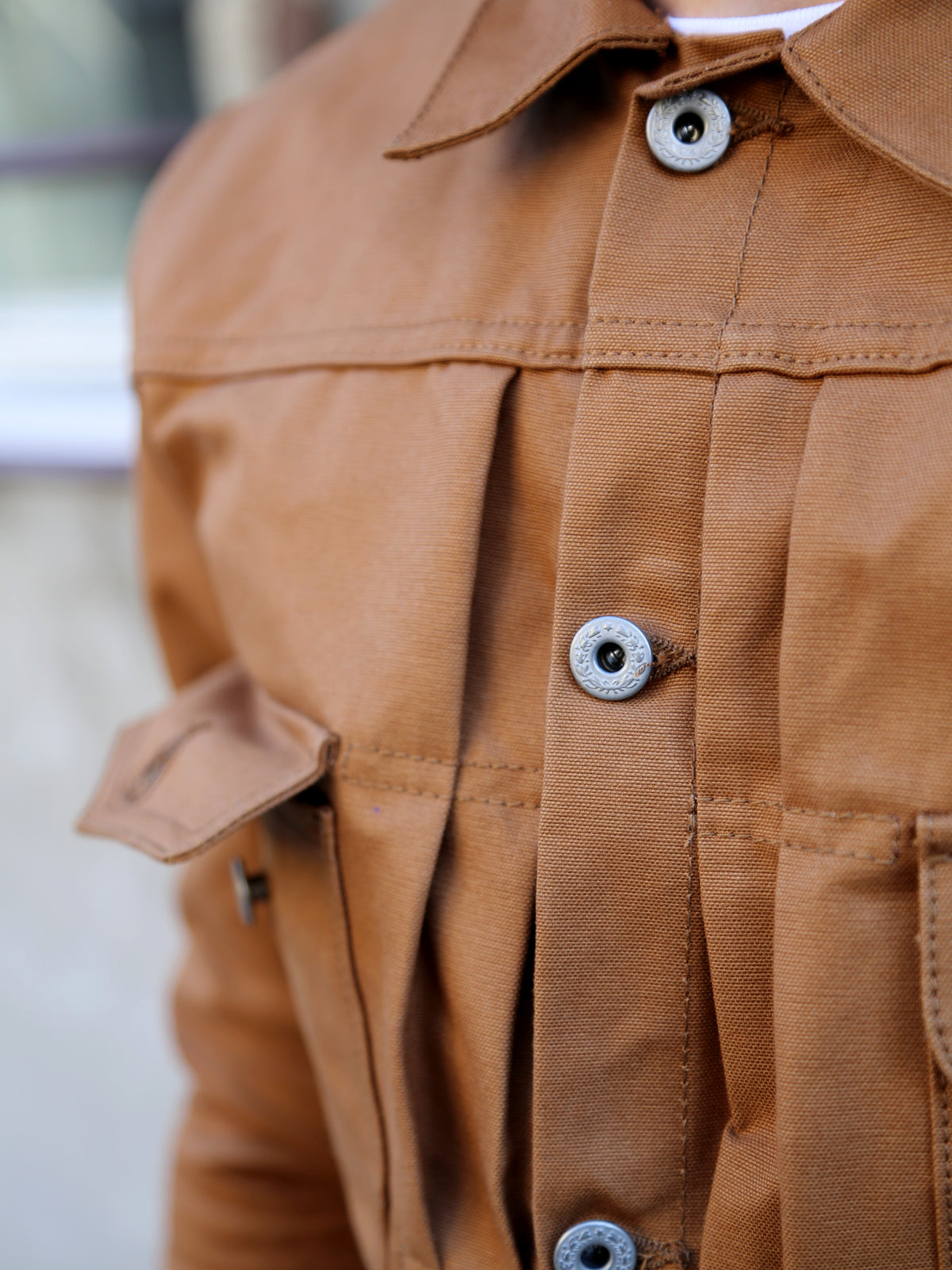 Blue Blanket Duck Canvas Jacket Type 2 Model (J06 IT23)