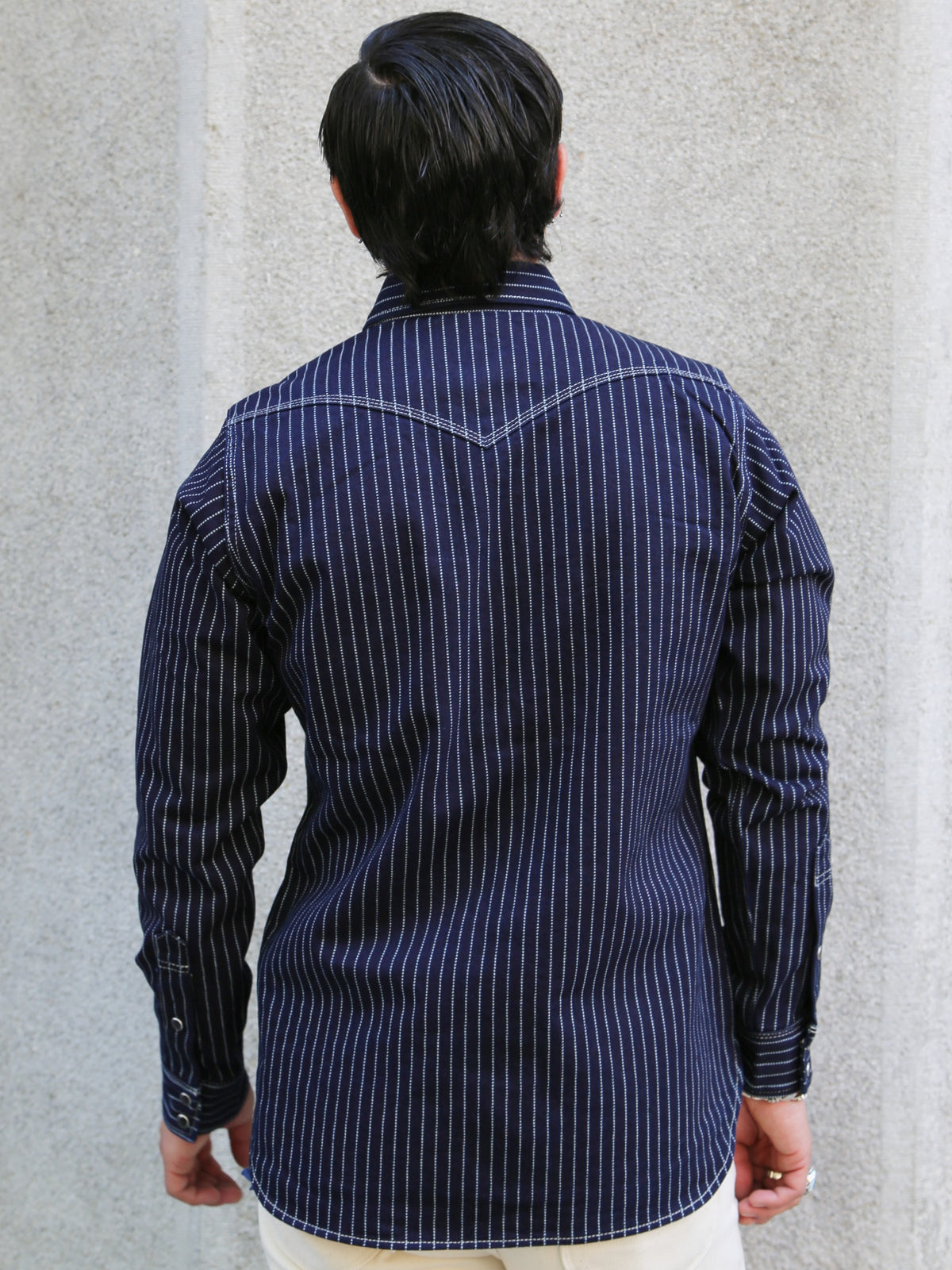 Iron Heart 12oz Wabash Western Shirt – Indigo (IHSH-62-IND)