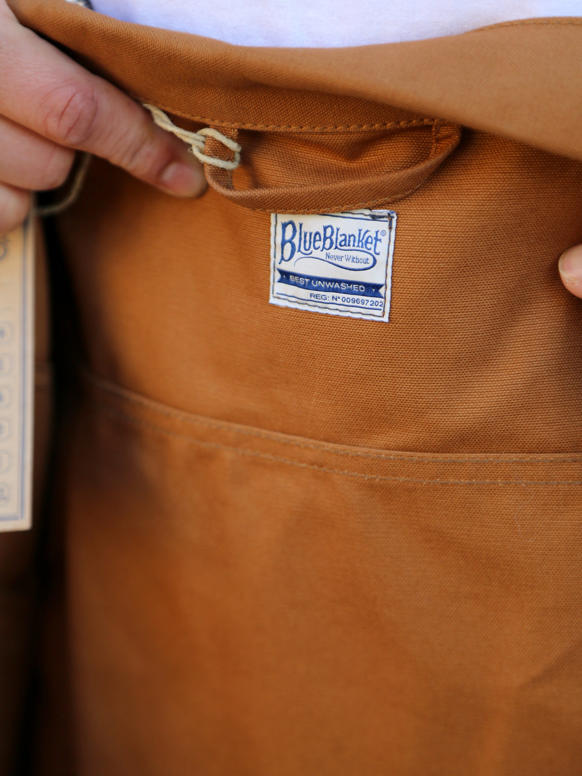 Blue Blanket Duck Canvas Jacket Type 2 Model (J06 IT23)