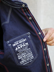 Iron Heart 12oz Wabash Western Shirt – Indigo (IHSH-62-IND)