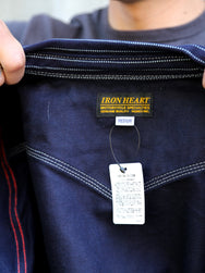 Iron Heart 12oz Wabash Western Shirt – Indigo (IHSH-62-IND)