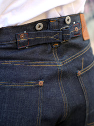 Blue Blanket Denim Pants Single Needle (P35 JP14)