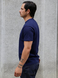 The Real McCoy's US Navy Athletic Tee – Navy (MC25023-140)