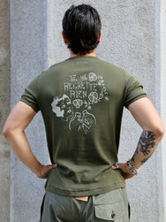 Fleurs De Bagne Tricot „Je ne regrette rien“ – Kaki