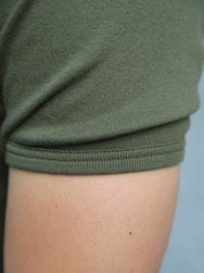 Fleurs De Bagne Tricot „Je ne regrette rien“ – Kaki