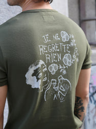 Fleurs De Bagne Tricot „Je ne regrette rien“ – Kaki