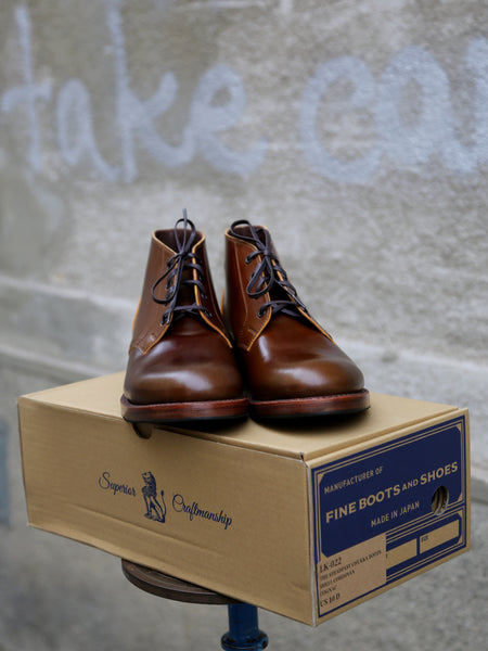 John Lofgren Chukka Boots - Shell Cordovan Cognac (LK-022)