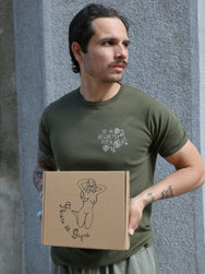 Fleurs De Bagne Tricot „Je ne regrette rien“ – Kaki