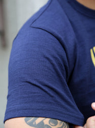 The Real McCoy's US Navy Athletic Tee – Navy (MC25023-140)