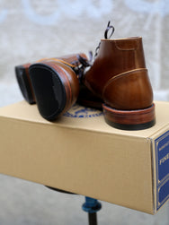 John Lofgren Chukka Boots - Shell Cordovan Cognac (LK-022)