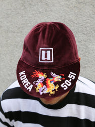 Papa Nui Korea 51 Cap – Burgundy Velvet