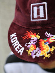 Papa Nui Korea 51 Cap – Burgundy Velvet