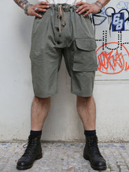 Fleurs De Bagne Short Submariner – Kaki