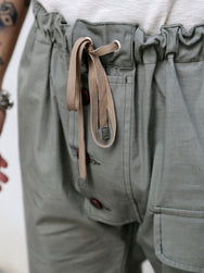 Fleurs De Bagne Short Submariner – Kaki