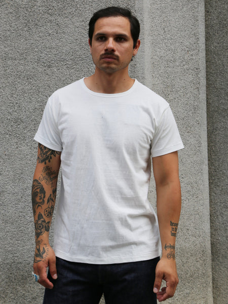 The Real McCoy's Summer Cotton Undershirt – White (MC24014-010)