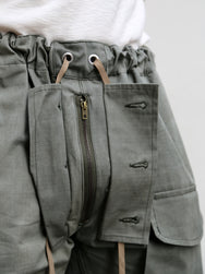 Fleurs De Bagne Short Submariner – Kaki